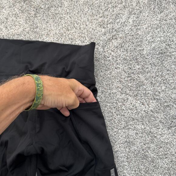 Adidas Leggings Womens Small Black AEROREADY Primegreen High Rise Yoga Pants - Picture 13 of 14